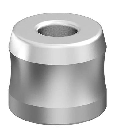 AMOYER SHIAL READ for men made of aluminum alloy shaving stand for bathroom worktops manual bare grillary holder made of metal for men's silver