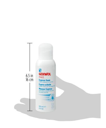 Buy GEHWOL Med Express Foam with White Tea 4.4 oz | Fast International Shipping - Buy Online on SooperMarket.com