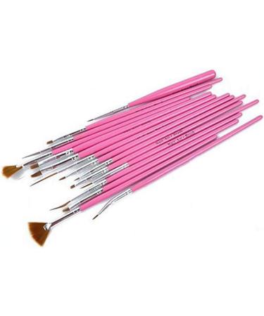 15 Pieces/Set Nail Art Brush Pen Acrylic UV Gel Painting Design Drawing Pen Tips Manicure DIY Tool Superior Quality and Creative Durable - Buy Online on SooperMarket.com