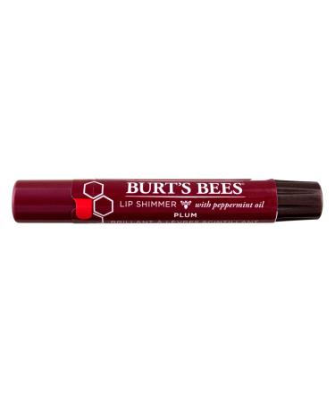 Burt's Bees Lip Shimmer Plum 0.09 Ounces each (Value Pack of 5) Plum 0.09 Ounce (Pack of 5)
