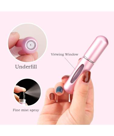 AFEIGE 4 PCS 5ML Perfume Atomisers Refillable Travel Perfume Atomiser Refillable Perfume Travel Bottle for Perfume Aftershave Travel Holiday and Night Out - Buy Online on SooperMarket.com