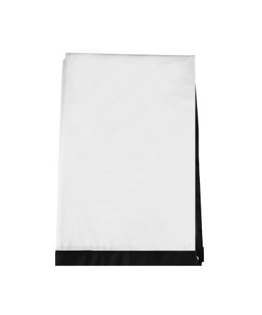 Canvas Beamer projector canvas projection canvas Beamer canvas 60-100 inch portable foldable projector screen portable canvas 4: 3 home cinema projection surface (72in)