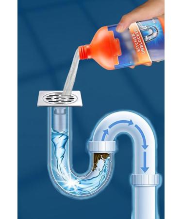 Pipeline Dredging Agent | Powerful Kitchen Unblocker & Drain Cleaner for Toilets & Sinks - Buy Online on SooperMarket.com