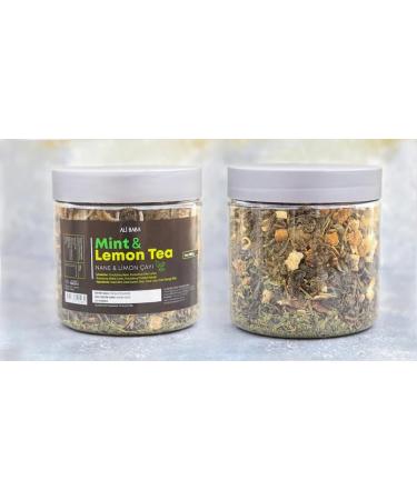 Ali Baba Mint & Lemon Tea (Nane & Limon Cayi) | Discover the Perfect Blend of Mint and Zesty Lemon | Indulge in a Refreshing Tea Infusion | Delight in the Essence of Turkish Tea Culture | 100g