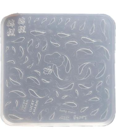 3D Nail Mold With Variety Of Patterns Template Carving Sticker Stencil Tools Moulds For Nail Enthusiasts And Salons 6 - Buy Online on SooperMarket.com