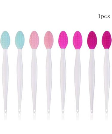 Silicone Double Sides Nose Exfoliator Blackhead Removal Head Face Cleaning Brush Durable and Practical - Buy Online on SooperMarket.com