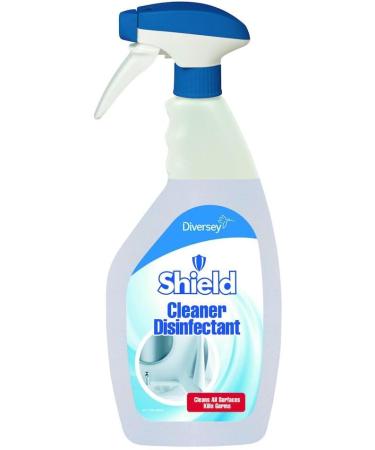 Shield Disinfectant Cleaner 750ml Trigger Spray Bottle Bathroom Kitchen Multi Purpose Surfaces No Rinse - Buy Online on SooperMarket.com