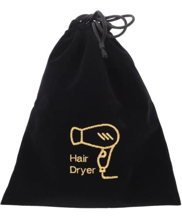 Cabilock 5pcs Hair Dryer Storage Bag Travel Hair Dryer Hair Dryer Travel Bag Hair Dryer Supplies Household 30X26X1CMx5pcs Blackx5pcs - Buy Online on SooperMarket.com