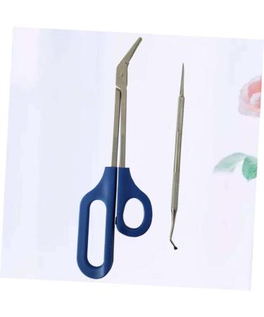 minkissy Pedicure Kit 1 Set Cosmetology kit Grooming kit Manicure kit Pregnant Woman Cosmetic kit 20x5.5cm Silver - Buy Online on SooperMarket.com