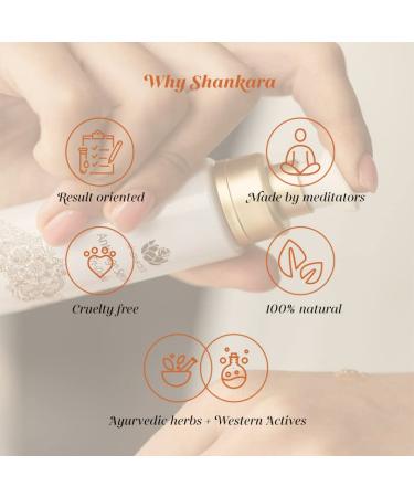 Shankara Ageless Vitamin C Serum - Hydrating Herbal Neck & Face Serum for Dark Spots Fine Lines & Wrinkles - Cruelty-Free & Fragrance-Free (30ml - Buy Online on SooperMarket.com