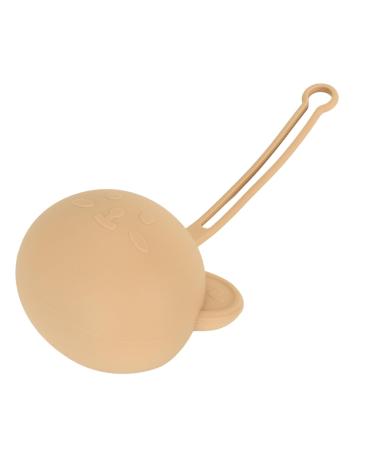 Buy Dishwasher Safe Silicone Pacifier Holder Case - Cute & Portable for Stroller (Brown) | Best International Shipping - Buy Online on SooperMarket.com