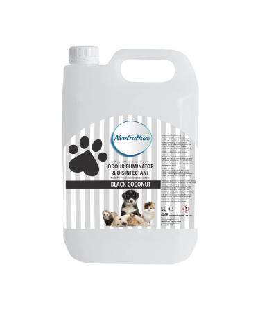 Black Coconut - NeutraHaze Odour Eliminator & Disinfectant - The Science Of Odour Control (5 Litre) (5 Litre) 1.00 ml (Pack of 1)