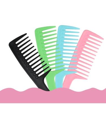 Comb Hair Care Hair Comb Large Tooth Comb Wide Tooth Straight Hair Comb Curly Hair Comb Multi-color Choice Sturdy and Durable Home Travel Portable Hair Brush (Color : E1pc Size : Large) L E1pc - Buy Online on SooperMarket.com