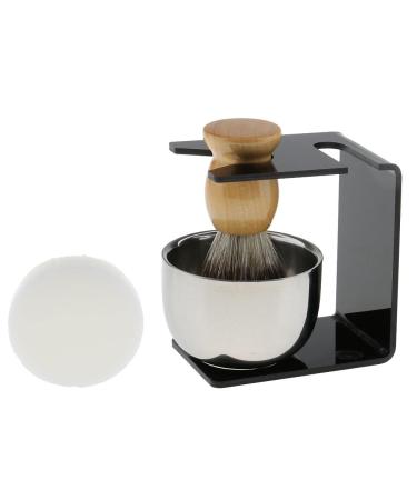 TIUIMK Deluxe Rasierset - Durable Beard Brush & Soap Shell - Perfect for Daily Use & Gifts | Corrosion-Resistant - Buy Online on SooperMarket.com