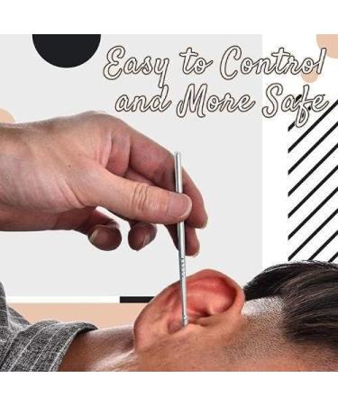 Medical Grade Stainless Steel Ear Wax Removal Kit with Spring Ear Wax Cleaner Tool Set in Black - Includes Storage Box - Clinically Innovative Spiral Ear Wax Remover - Buy Online on SooperMarket.com