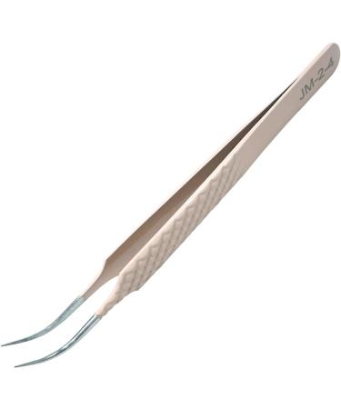 High Precision Stainless Steel Professional Tweezers for Eyelash Extensions - JM2-4 Pink - International Shipping - Buy Online on SooperMarket.com