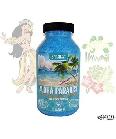 Spazazz Hawaii Aloha Paradise Destination Crystals Container 22 oz - Aromatherapy 1.3 lb (Pack of 1) - Buy Online on SooperMarket.com