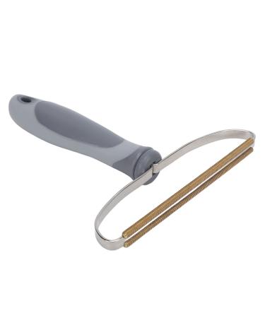 Pet Hair Remover Fur Remover Tool Portable Manual Easy to Carry Plastic Copper Pet Hair Removal Tool for Carpet (15x12.7cm)