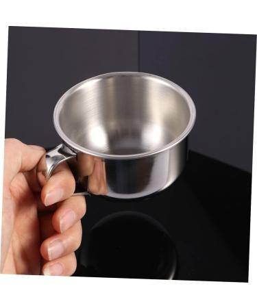Beavorty Stainless Steel Headdress Fairy Razor Shell - Mini Shaving Bowl & Cup for Men | Soap & Lipstick Bag Included - Buy Online on SooperMarket.com