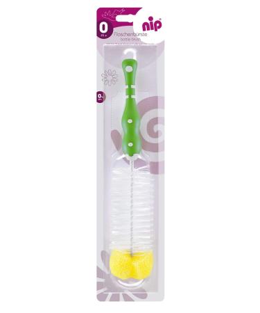 Nip Bottle Brush with Anti-Slip Handle - Best for Easy Cleaning | International Shipping Available - Buy Online on SooperMarket.com
