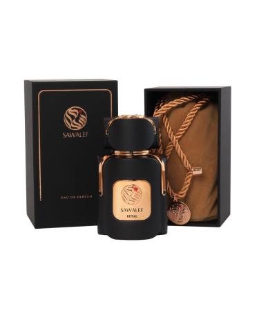 RETAL Eau de Parfum 80 mL from the SAWALEF Boutique Range | Unisex Sweet Floral Niche Release | Long Lasting with Intense Sillage | Cologne for Men and Perfume for Women | by Swiss Arabian Oud - Buy Online on SooperMarket.com