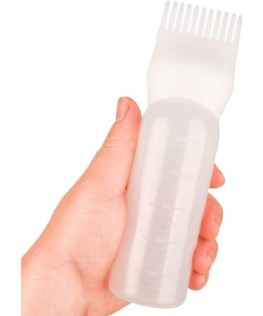 NAUZE 1 Pack Purple Hair Dye Brush Bottle Root Comb Applicator Bottle Hair Coloring Dye Applicator Scalp Treatment Bottle (Purple) - Buy Online on SooperMarket.com