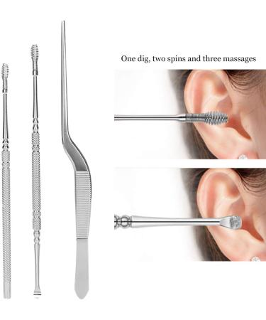 10PCS Luminous Children Ear Wax Removal Tool Set - Home Earpick & Tweezers for Safe Earwax Removal - Buy Online on SooperMarket.com