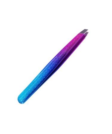 Tweezers  Professional Stainless Steel Slant Tip Tweezers for Ingrown Hair  Eyebrow Hair  and Facial Hair Removal