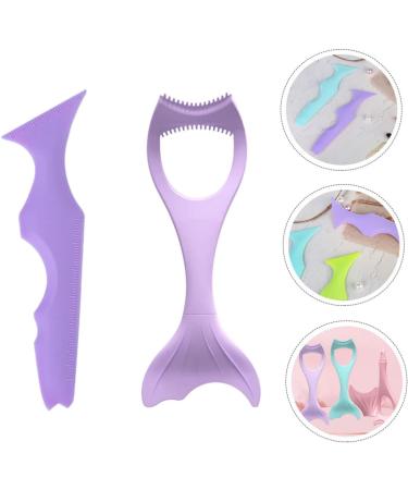 MAGICLULU 10 Pcs Mascara Guard Silicone Molds Eyeliner Guard Eyeliner Make up Usb Purple - Buy Online on SooperMarket.com