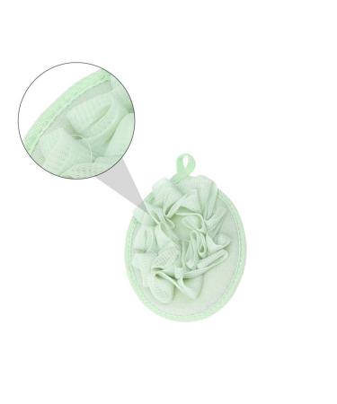 4pcs Pure Color Bath Flower Balls - Loofah Sponges & Body Brushes for Relaxing Showers | High-Quality PE Mesh Back Scrubber - Buy Online on SooperMarket.com