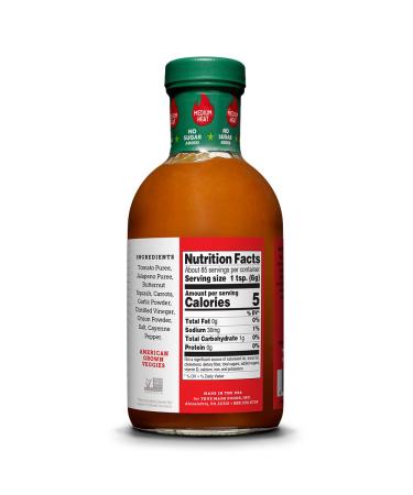 True Made Foods Original Veracha - Vegetable Sriracha, Whole30, Paleo, Non-GMO, Sugar-Free, 18 oz - Buy Online on SooperMarket.com