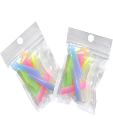minkissy 2 Sets Silicone Gasket for Lash Extensions Eyelash Tool Eyelash Perm Silicone Rods Eyelash Lift Pads Lash Curler Refill Silicone Gasket for Eyelashes Fake Eyelashes Multicolor - Buy Online on SooperMarket.com