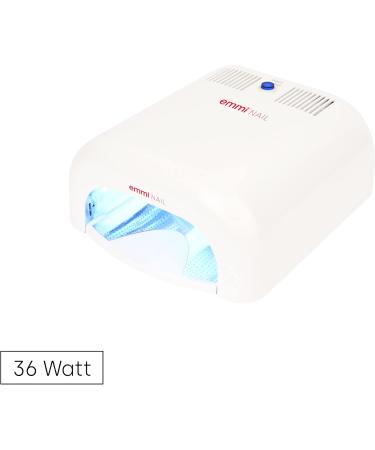 Buy Emmi Nail Classic UV Hardening Lamp BT White | UV Nail Lamp for Gel Nails | 4 Tubes & 2-Minute Timer | Perfect for Stiletto Nails - International Shipping Available - Buy Online on SooperMarket.com