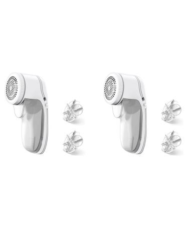 2X Electric Lint Remover and Fabric Shaver Rechargeable Sweater Shaver Removable Bin Quickly and Effectively