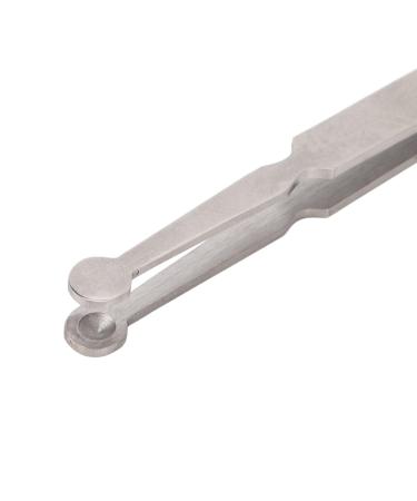 Stainless Steel Pearl Ball Tweezers - 117mm Holder for Piercing & Food Quality Gear | Perfect for 3-5mm Ornaments - Buy Online on SooperMarket.com