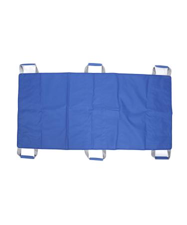 Positioning Bed Pad Patient Lift Aid Transfer Sheet with 6 Handles Waterproof Transfer Boards Blanket for Lifting Turning Moving Patient Lift Sheet Slide for Elderly 59.1x28.3"