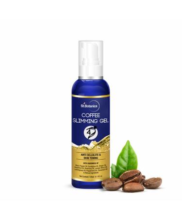 4D Coffee Slimming Body Gel - Anti-Cellulite & Skin Toning for Stomach Hips Thighs - 100ml | International Shipping - Buy Online on SooperMarket.com
