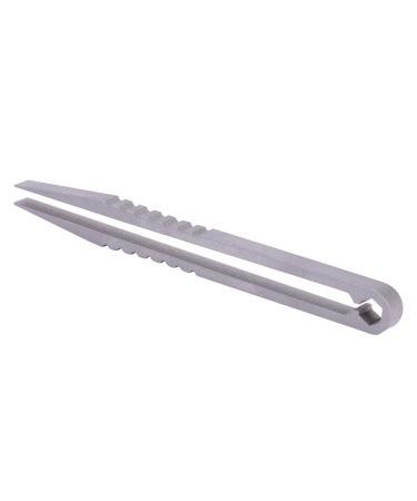 Akozon EDC Tweezers Portable EDC Alloy Tweezers Outdoor Survival Camping Travel Mini Tool