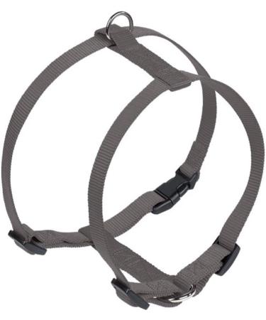 Nobby Harness Classic - Mouse Grey Adjustable 70-90 cm Chest 25 mm Width | Durable Pet Harness for Dogs - Buy Online on SooperMarket.com