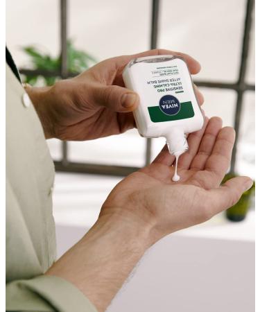 Nivea Men Sensitive Pro Aftershave Balm with Hemp Seed Oil & Vitamins - Calming Beard Balm - 4x100ml - International Shipping - Buy Online on SooperMarket.com