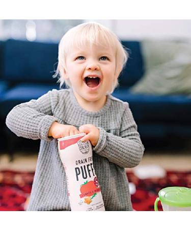 Serenity Kids Grain Free Puffs - Tomato & Mushroom 1.5 oz | Healthy Snack for Kids - Buy Online on SooperMarket.com
