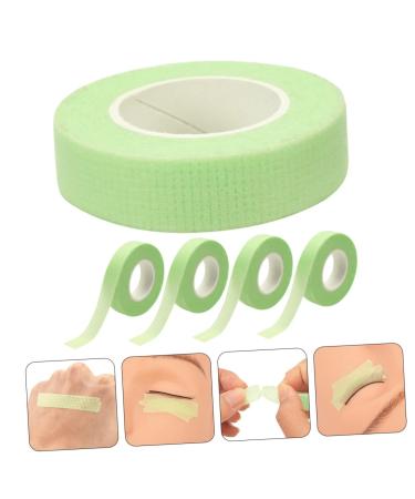 FOMIYES 25 Rolls Makeup Artist Must Haves Lash Tape Green Tape Pro Tape Lash Supplies for Lash Techs Makeup Tape Eyelash Fabric Tape Body Wash Wipes Breathable Non-woven Fabric - Buy Online on SooperMarket.com