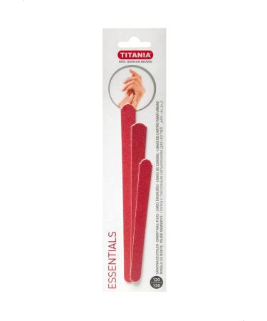 TITANIA Sand Nail Files - Assorted Sizes Wood Quality 3 Cards Pack - Premium Nail Care - Buy Online on SooperMarket.com
