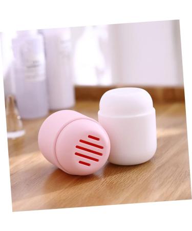 HAPINARY Powder Puff Storage Box Pink Make up Silica Gel - Buy Online on SooperMarket.com