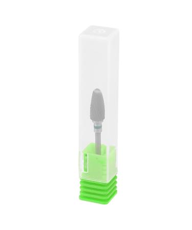 VOCOSTE Nail Drill Bits Set for Acrylic Nails 0.5 Inch Professional Tungsten Nail File Bits Nail Art Tools Manicure Pedicure Shapen Remove Tools Green