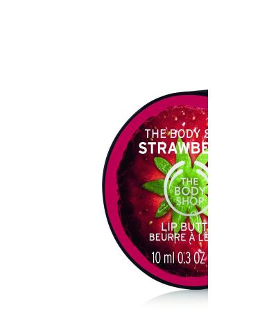 The Body Shop Strawberry Lip Butter - 10ml | Hydrating Lip Care - Buy Online on SooperMarket.com