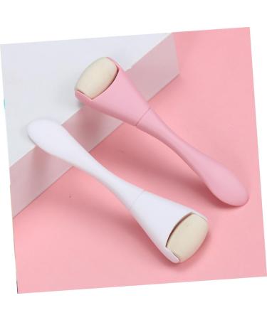 BELLIFFY Oil Removal Roller Oil-absorbing Facial Roller Skin Rolling Volcano Stone Oil Control Facial Volcanic Face Oil Absorbing Stick 10.30X2.70X1.50CM Pink - Buy Online on SooperMarket.com