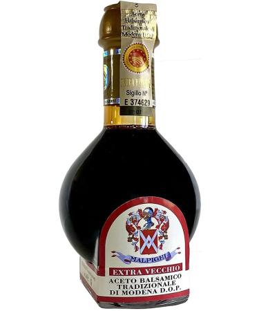 Tradizional Balsamic Vinegar of Modena PDO - 25 Years Old + Tic doser + Recipes Book- Acetaia Malpighi  - Buy Online on SooperMarket.com