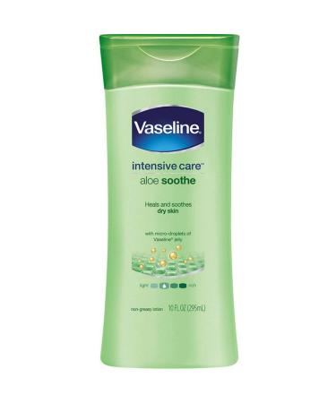 Unilever Vaseline Intensive Care Aloe Soothe Lotion 10 Fl Oz (305213091006-1c)