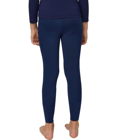 TrustBreech-Made in USA Girls Horse Riding Pants Tights Kids Equestrian Breeches Knee-Patch Youth Schooling Tights X-Small Navy - Buy Online on SooperMarket.com